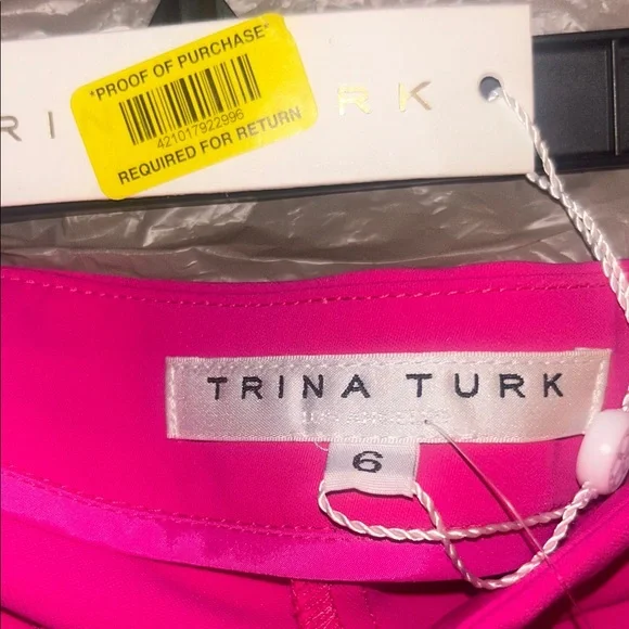 Trina Turk Verity 3 Wide-Leg
Pants Bold Pink Size 6 - Picture 8 of 8
